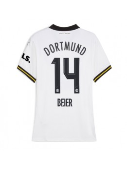 Borussia Dortmund Maximilian Beier #14 Zenski Rezervni Dres 2024-25 Kratak Rukavima